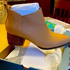 Tom’s leather booties